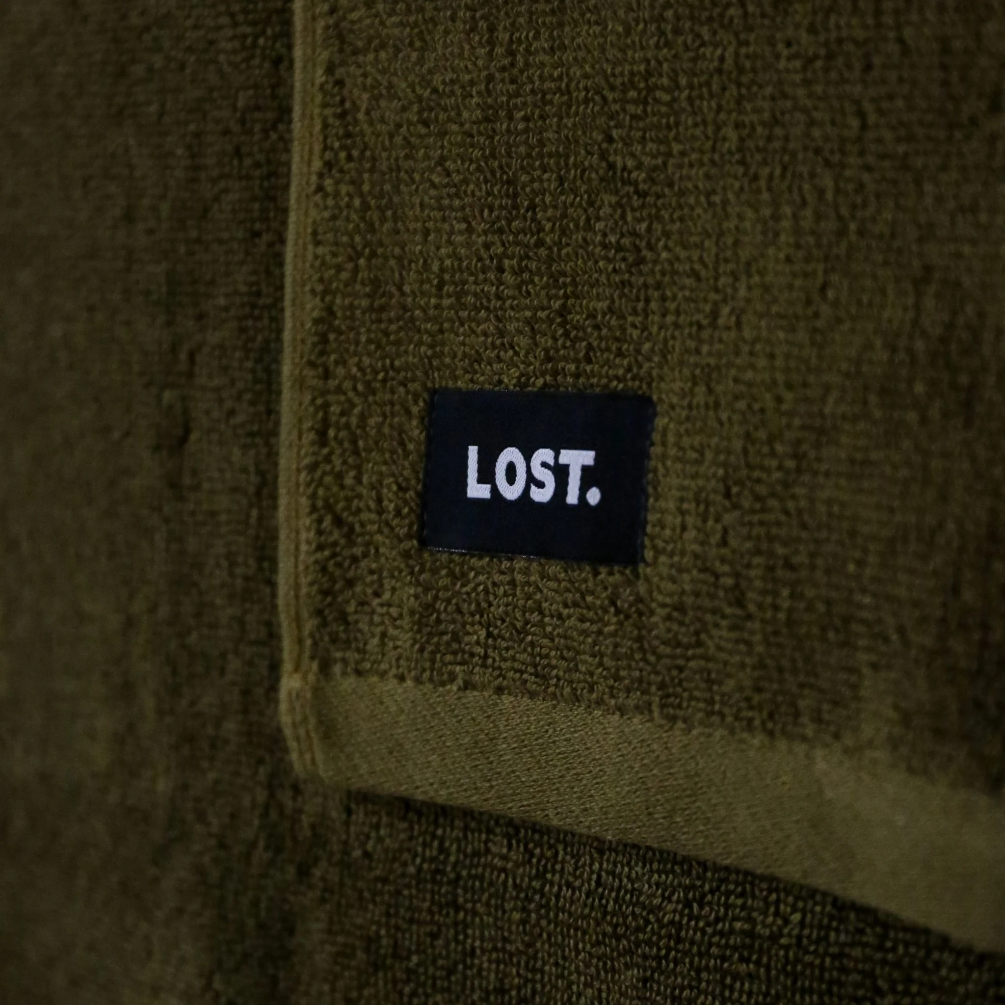 LOST TOWELS Bath Towel, 70x140cm, Khaki - Image 9